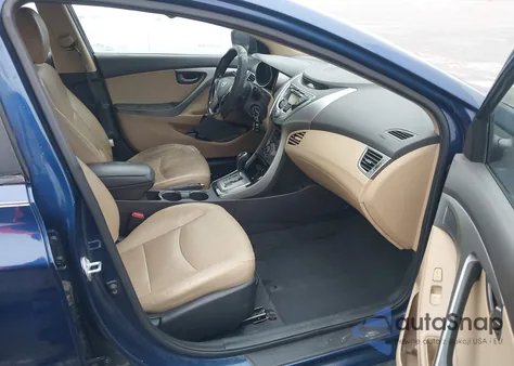 2013 Hyundai Elantra Gls из США, поврежденный, VIN KMHDH4AE1DU667729